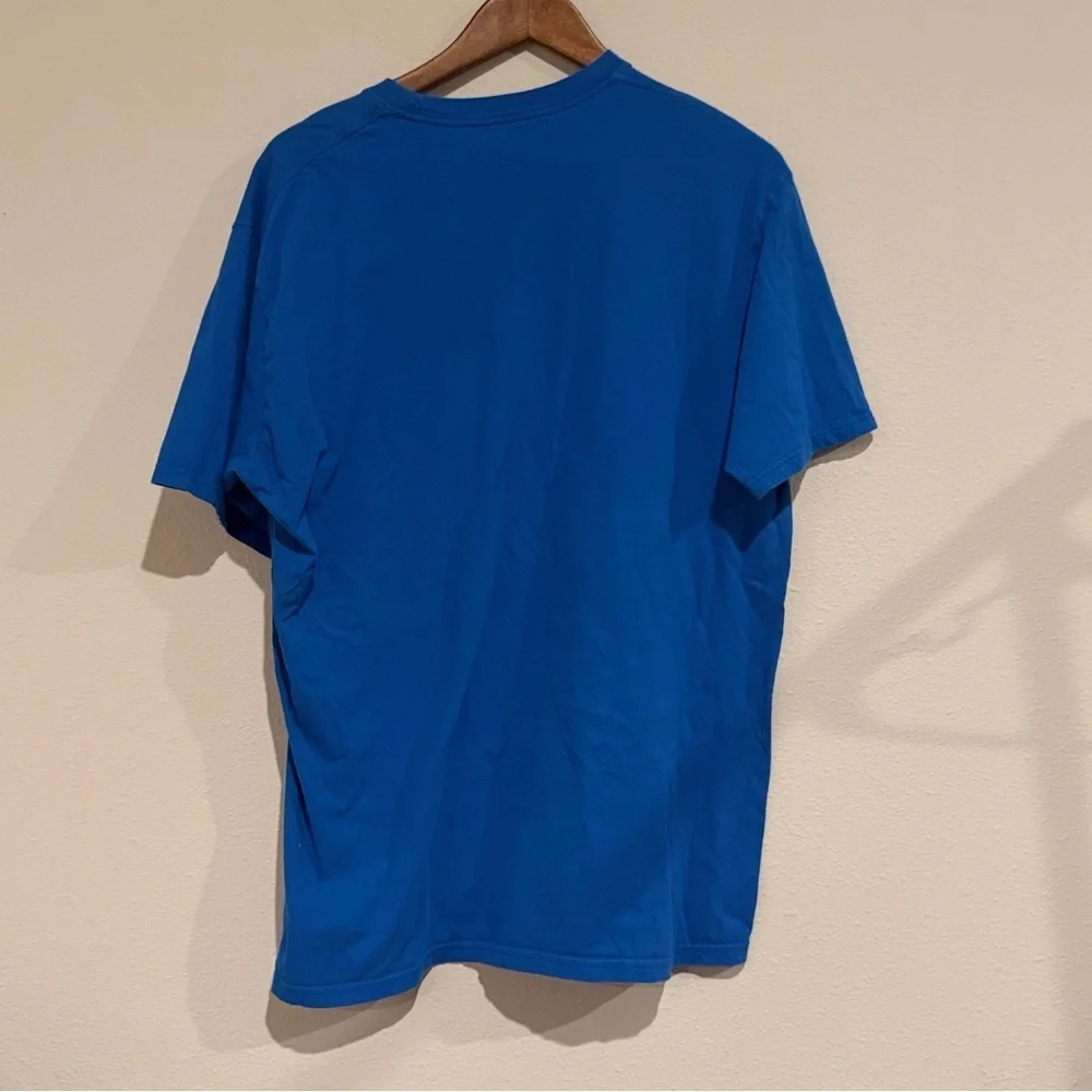 The North Face Men's Short Sleeve Blue Tee
